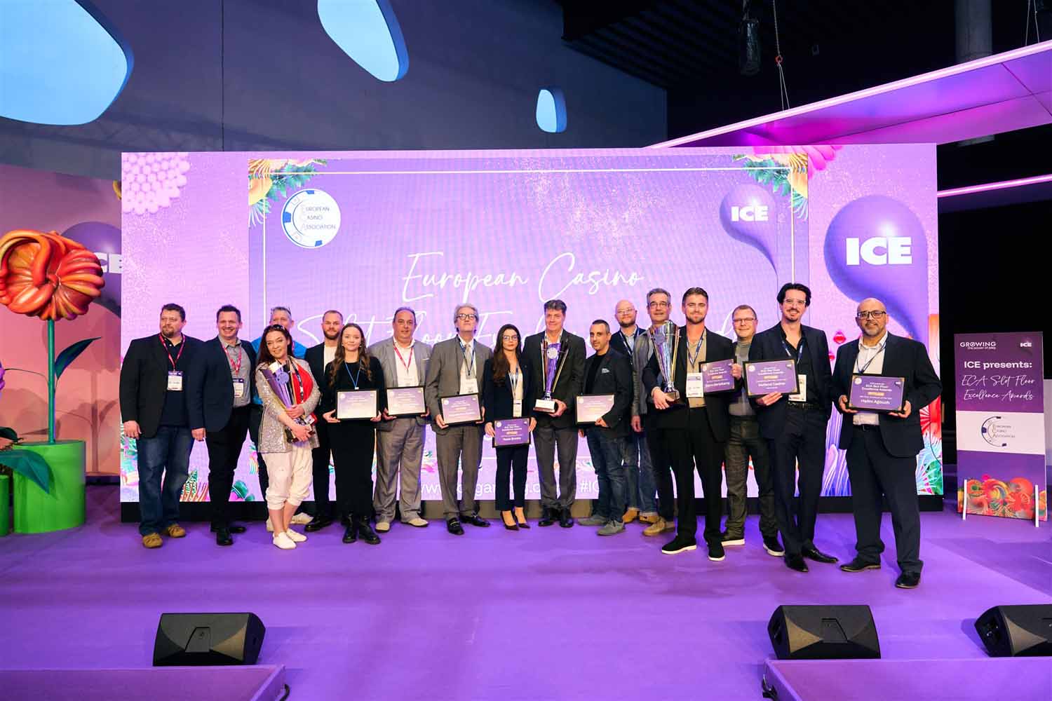 slide eca slot floor excellence awards 2026 winners